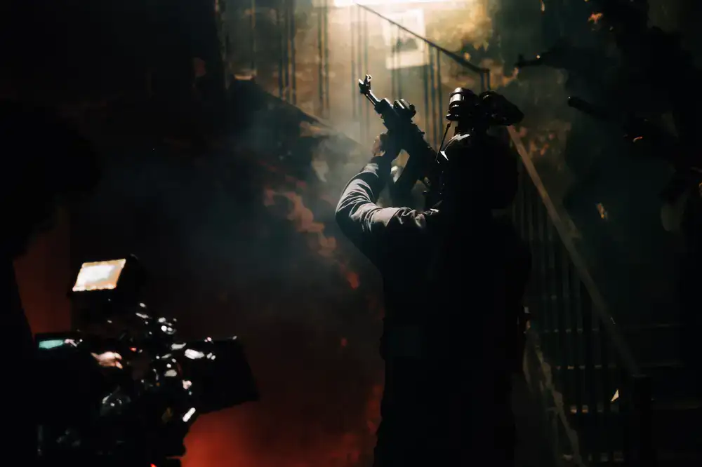 Cinematic scene from The Last Archival